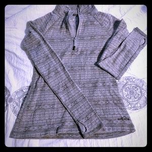 Eddie Bauer half zip pull-over